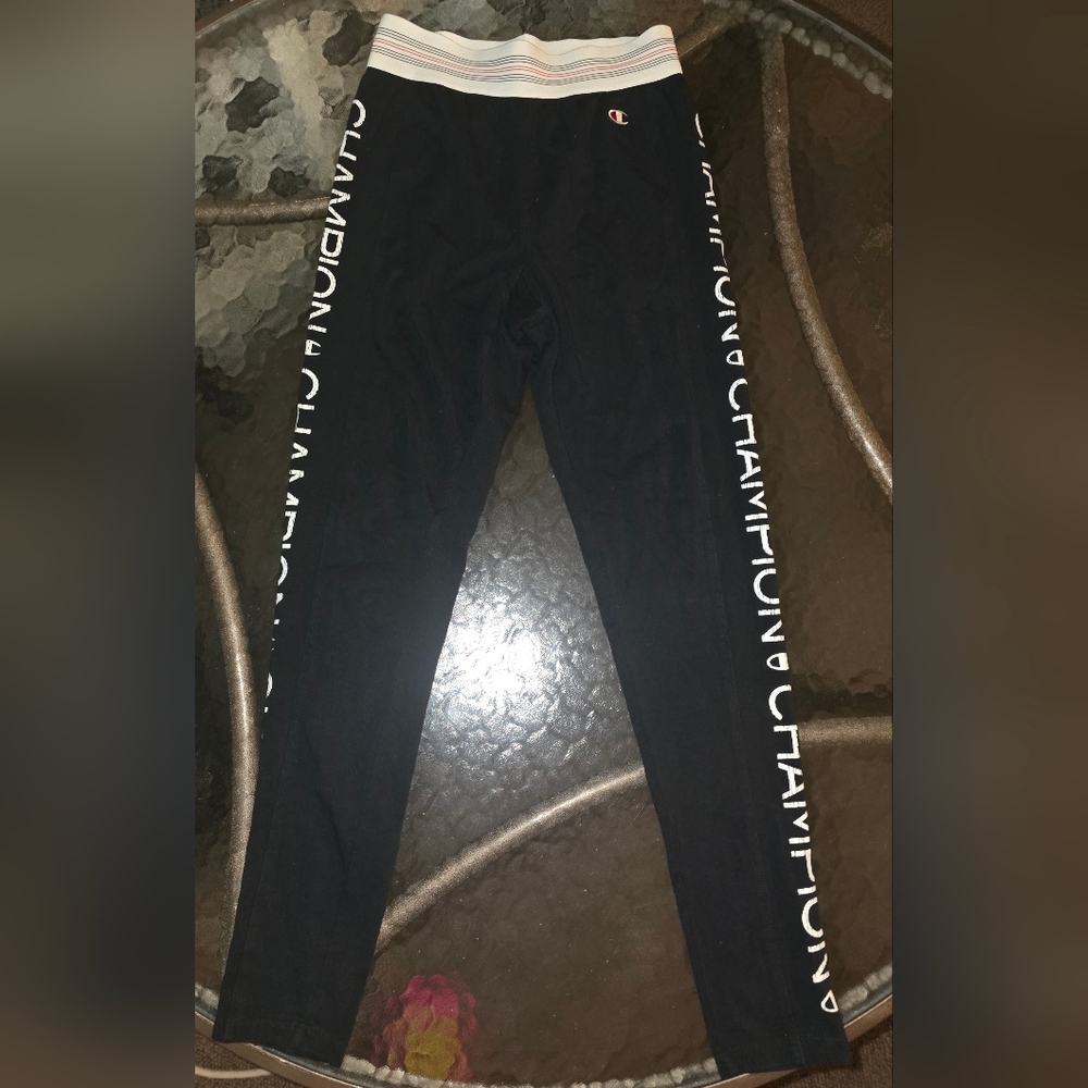 Champion High-Waist Black Tights [SMALL]